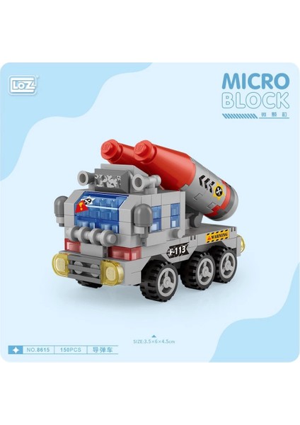 Bfs LZ8615 Loz Araba Blok Seti Mini Poşet 150 Parça -Vagon Life modelleri