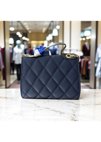 Fularlı Kapitone Kadın El ve Omuz Çantası modelleri