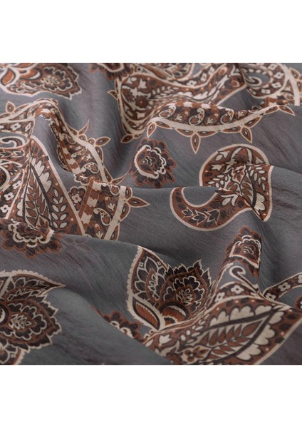 Ipekevi Mezopotamya Model 04 Desenli Tensel Eşarp Gül Kurusu fiyatları