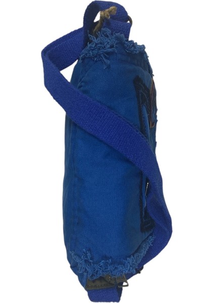 Vintage Küçük Salaş Günlük Çapraz Postacı Çantası S Boy 26 cm x 20 cm