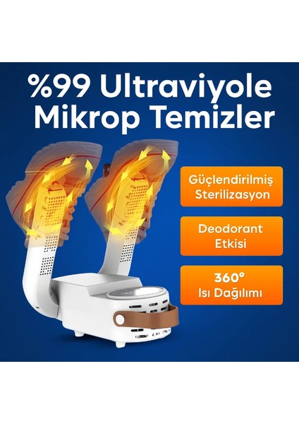 Dijital Ayakkabı Kurutma ve Isıtma Makinesi