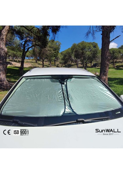 Vw Tiguan Için Uyumlu Titanyum Gümüş Oto Güneşlik modelleri