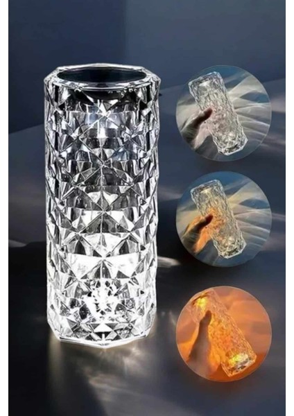 Dokunmatik Kristal Gece Lambası Hediyelik - M150R926-K97150 modelleri