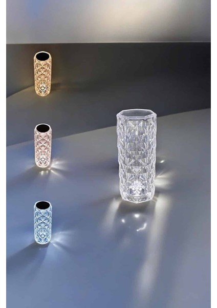 Dokunmatik Kristal Gece Lambası Hediyelik - M150R926-K97150 fırsatları