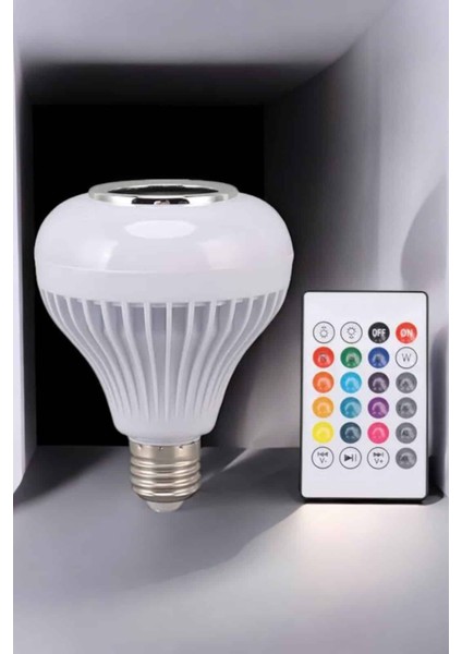 Lamba LED Hoparlör Dayanıklı ve Uzun Ömürlü Bluetooth Hoparlör - M782R670-K76782 fırsatları