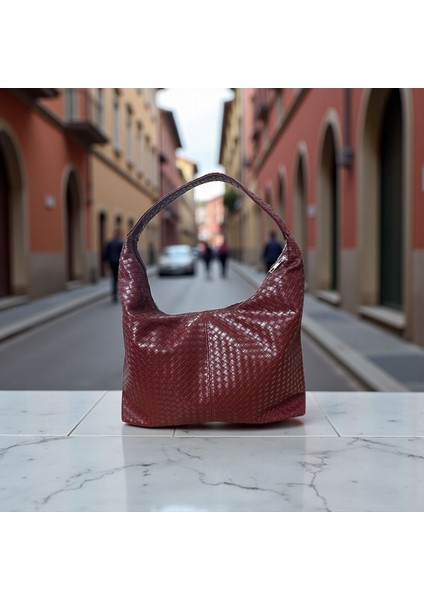 Örgü Detaylı Salaş Kadın Omuz Çantası modelleri