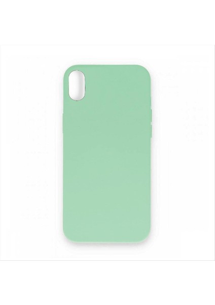 iPhone Xr Kadife Kaplı Lüx Lansman Silikon Kılıf