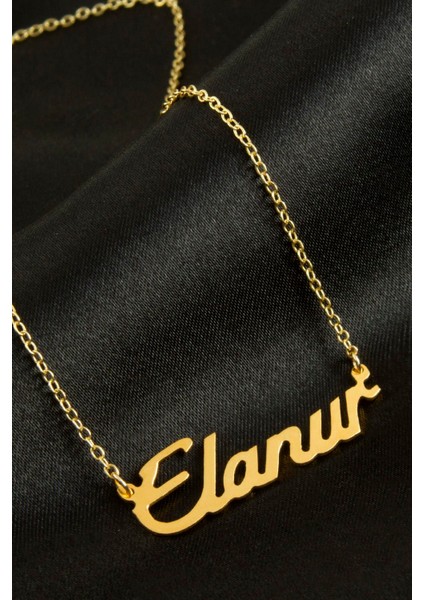 Elanur Isimli Kolye (Kişiye Özel)