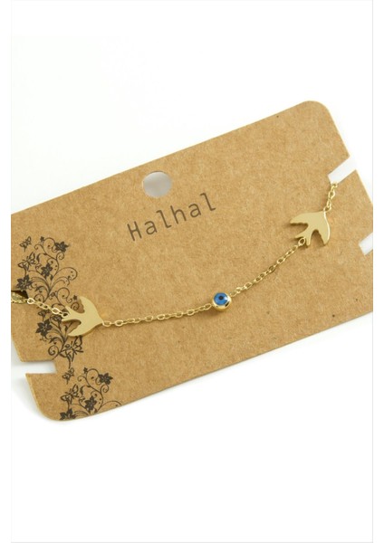 Anka Kuşu Lüks Çelik Halhal