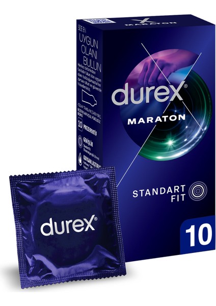 Maraton Geciktiricili Prezervatif 10'lu 2 Adet