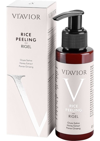 Viavior Pirinç Özlü Maske Peelıng 100 ml 3 Adet