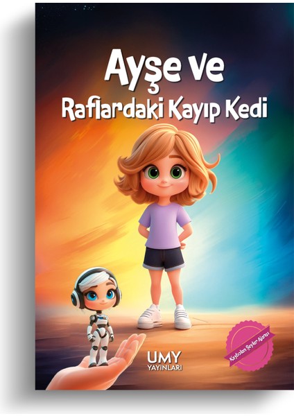 Ayşe ve Raflardaki Kayıp Kedi - Kaybolan Şeyler Ajansı - Çocuk Kitabı