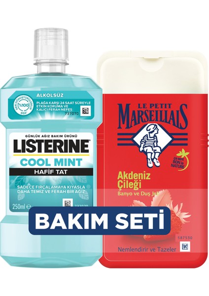 Çilek 250ML + Listerine Coolmint 250ML 3 Adet