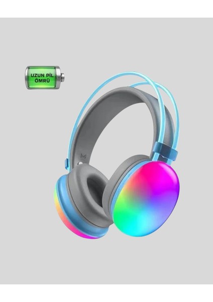 40MM Sürücülü Rgb Kablosuz Kulaklık – Oyun ve Müzik Için - M065B577-N96065 fiyatları
