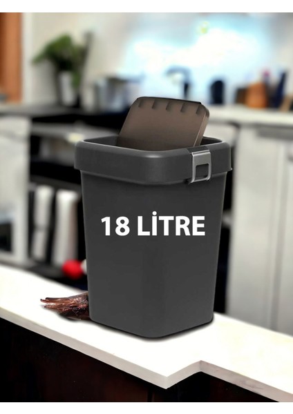 Technow Motek COB-411S 18 Litre Çöp Kutusu Kovası + Temizlik Seti fiyatları