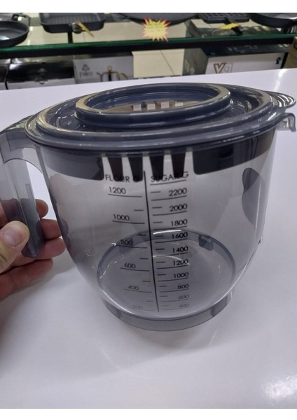 Vip Ahmet VP-023 2200ML Kumsal Kapaklı Çırpma Mikser Kabı modelleri