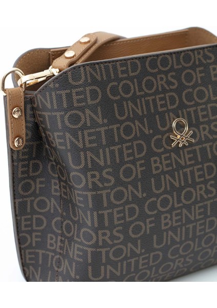 Benetton Kadın Kol Çantası Kahve-Taba BNT1689 indirimleri