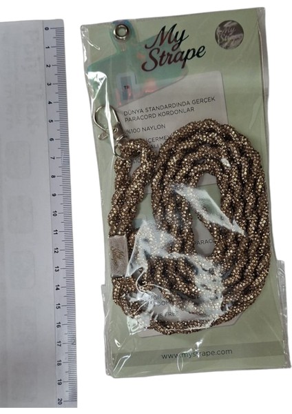 Gold Taşlı Örgü Telefon Askısı Tüm Kılıflara Uyumlu modelleri