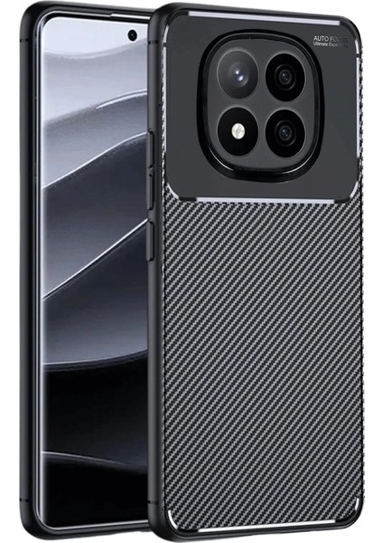 Xiaomi Redmi Note 14 Pro Plus Kılıf Auto Focus Karbon Kapak - Siyah (K95) fiyatları