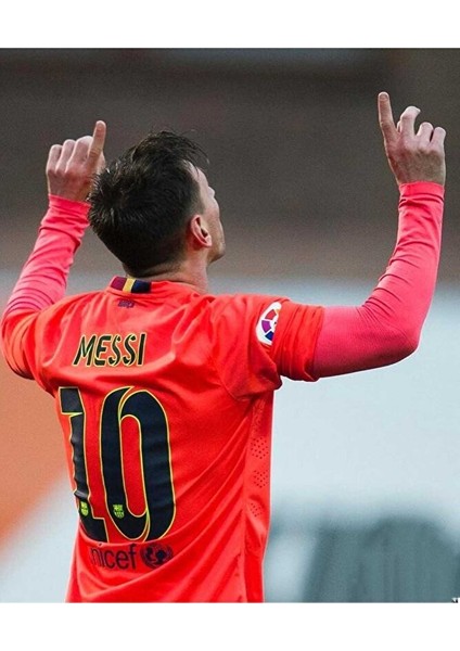 Fc. B.a.r.c.e.l.o.n.a 2015/16 Sezonu Lionel Messi Nostalji Forması (Turuncu)