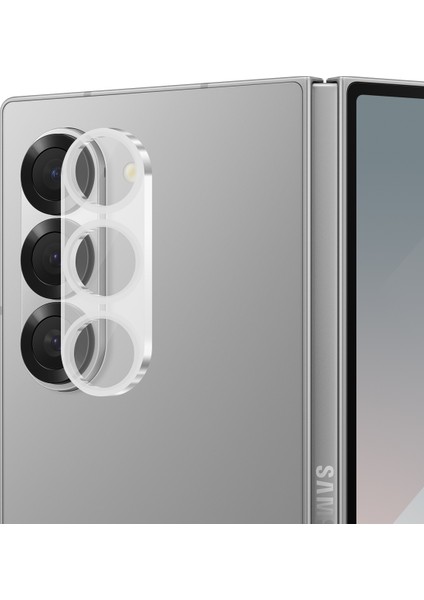 Buff Samsung Galaxy Z Fold 6 Şeffaf Kamera Lens Koruyucu