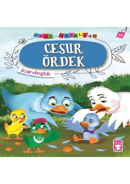 Cesur Ördek - Mini Masallar 4 (33)