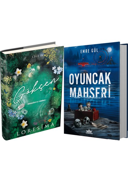 Oyuncak Mahşeri Ciltli ve Ephesus Yayınları Gökçen 4 Ciltli Loresima 2li Set