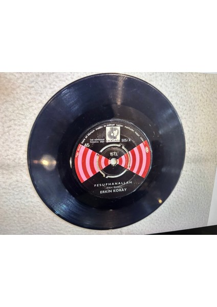 Erkin Koray - Fesuphanallah - Komşu Kızı Plak 7 Puan fiyatları