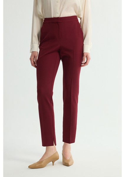 Cepli Pantolon Bordo 153L8056015 modelleri