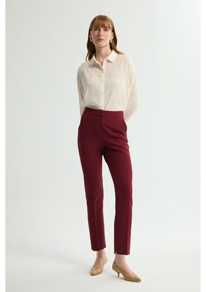 Cepli Pantolon Bordo 153L8056015 fırsatları