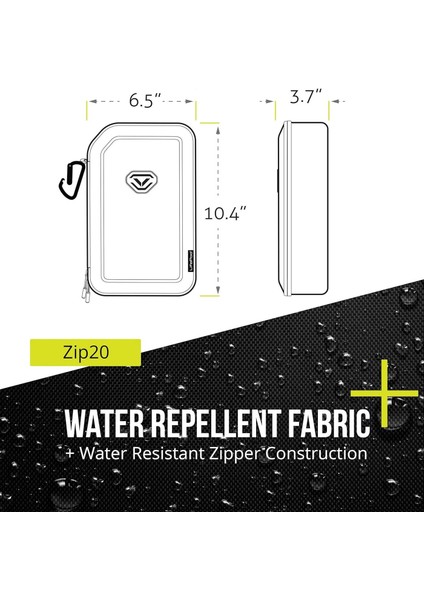 Vaultek Lifepod Fermuarlı Seyahat Humidoru Siyah 10's modelleri