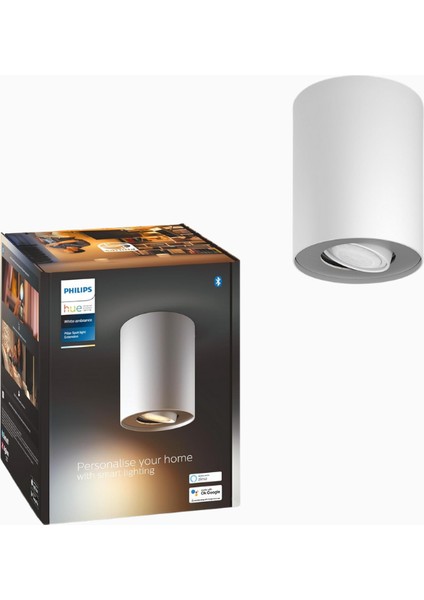 Hue White Ambiance Pillar 1 Spot Extension Akıllı Spot Lamba