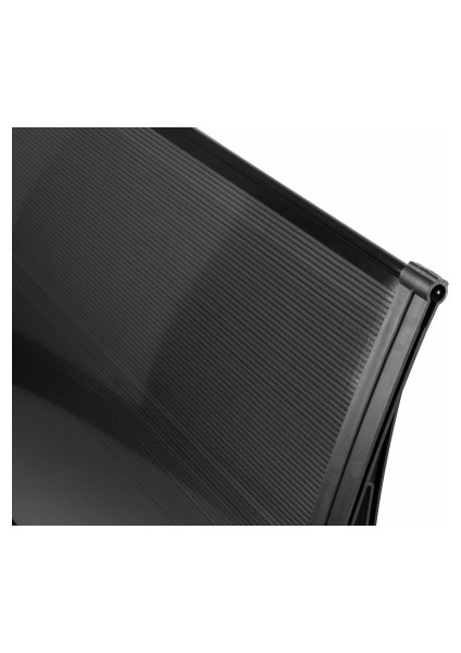 Cosmos Kapı Pencere Üstü Pratik Sundurma 105X480 - Siyah fiyatları