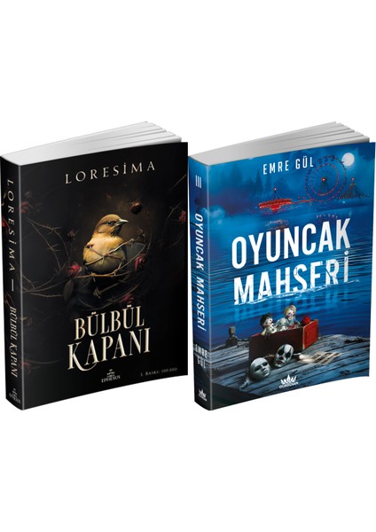 Oyuncak Mahşeri ve Ephesus Yayınları Bülbül Kapanı 1 Loresima 2li Set