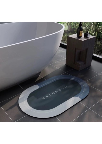 Sihirli Su Emici Kaydırmaz Banyo Duş Önü Paspas