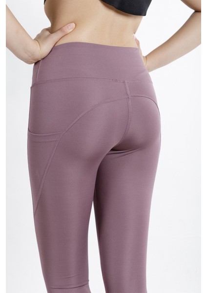 Spor Tayt Çift Cepli Yüksek Bel Esnek ve Toparlayıcı Kadın Tayt indirimleri