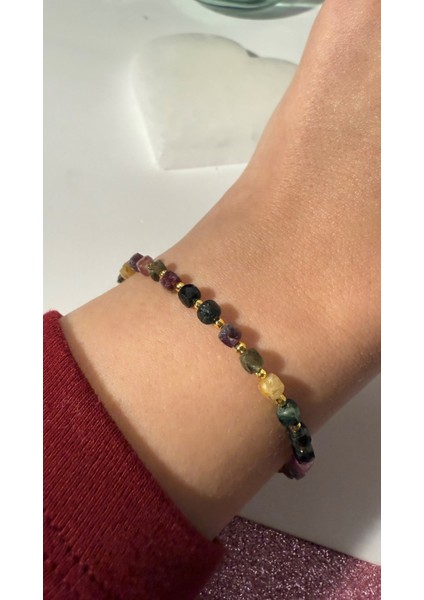 Karışık Doğal Taşlı Bileklik