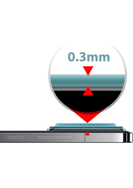Buff Xiaomi 14 Şeffaf Kamera Lens Koruyucu