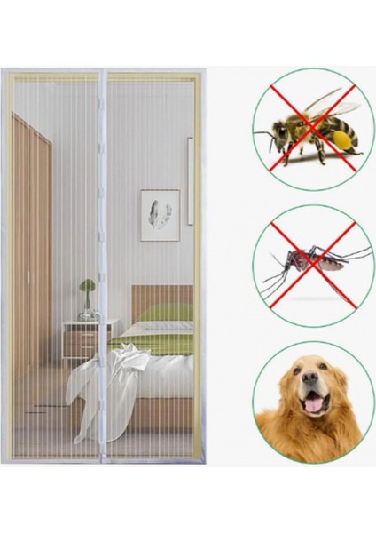 Mıknatıslı Kapı Sinekliği Tül Perde 105 x 210 cm (5324) modelleri
