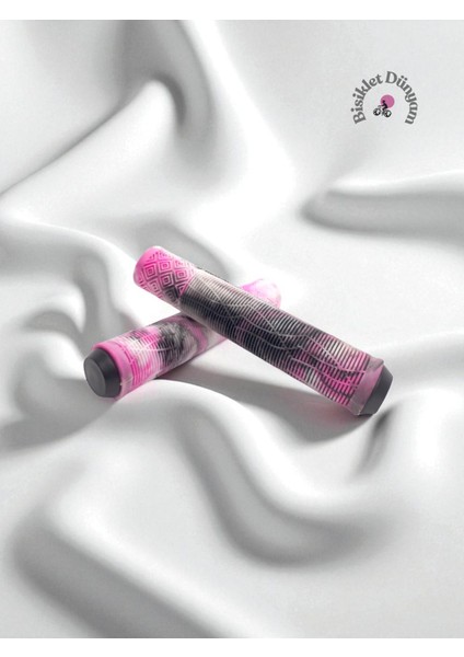 Bisiklet 165MM Bmx Dirt Jump Yumuşak Elcik Pembe/gri