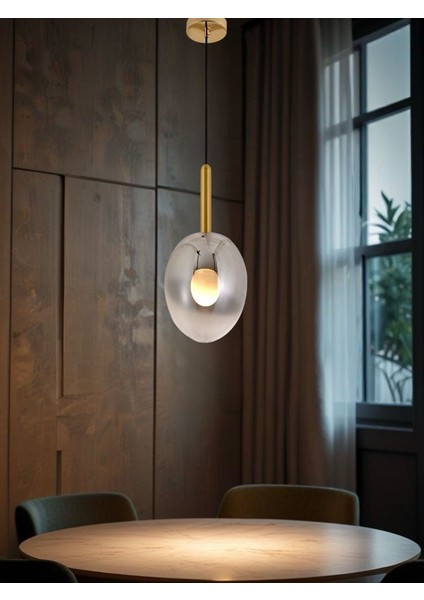 Minimalist Lüx Tekli Sarkıt Avize 19*15CM fiyatları