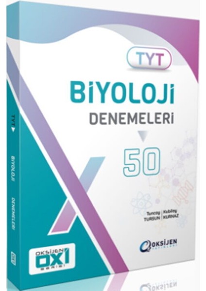 Tyt Biyoloji Oxi 50 Li Deneme
