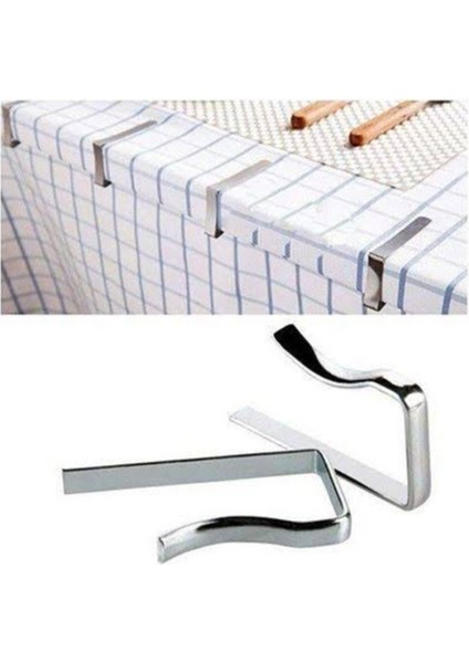 Metal Masa Kıskacı 8 Adet – Dayanıklı ve Ayarlanabilir Sabitleme Aparatı