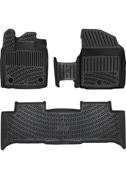 Togg T10F 2025 Sonrası Uyumlu 3D Havuzlu Paspas