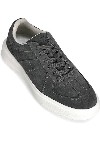 112230226 Jaques 25K Erkek Hakiki Deri Klasik Sneaker Gri Koyu fiyatları