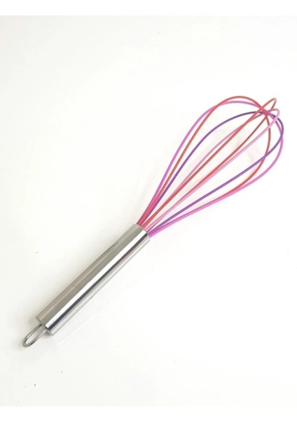 Büyük Boy 30 cm Renkli Silikon Çırpıcı – Mutfak Yardımcınız fiyatları