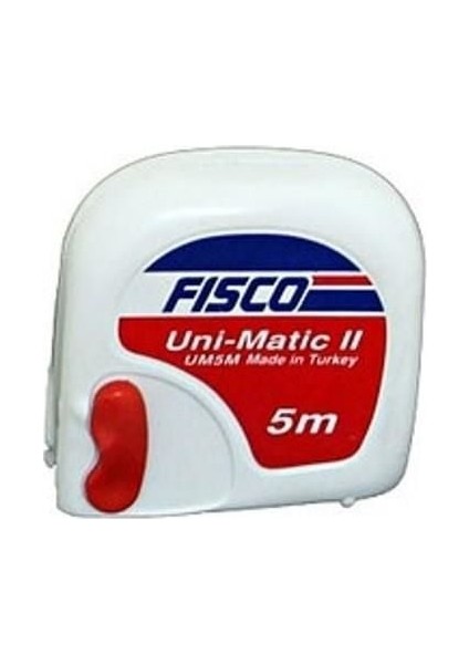 Fisco Uni Matic Şerit Metre 5 Metre
