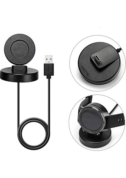 Huawei Watch Gt/ Gt2 / 2e /magic / Dream Akıllı Saat Şarj Kablosu STAND-(5775) - M154K070-R77154