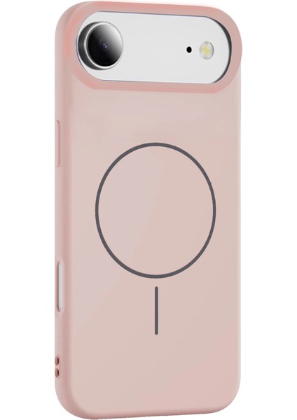 Apple iPhone 17 Air Jully Magsafe Kapak - Pudra