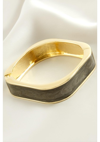 Kare Mineli Kelepçe Bileklik